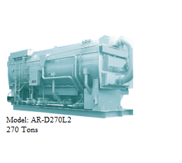 چیلر جذبی 270 تن سنچوری مدل AR-D270L2
