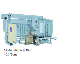 چیلر جذبی 405 تن ابارا مدل RGD- H 045
