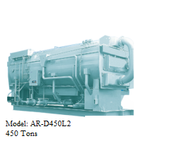 چیلر جذبی 450 تن سنچوری مدل AR-D450L2