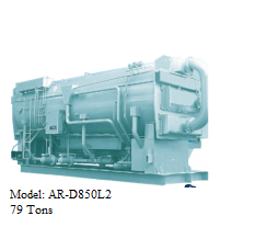 چیلر جذبی 79 تن شرکت سنچوری مدل AR-D850L2